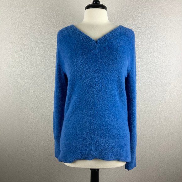 Aritzia Sweaters - Aritzia Sunday Best Veruca Blue Chenille Sweater - XS